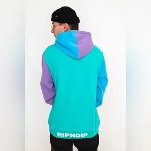Ripndip | Tops | Ripndip Buddy System Color Block Hoodie Cat Alien